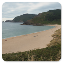 Praia do Mar de Fóra - der schönste Strand in Fisterra