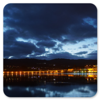 Hier könnte man über die Brücke abkürzen.