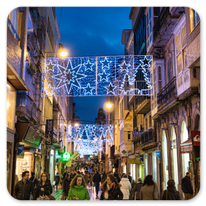 Weihnachtliche Stimmung in Ferrol